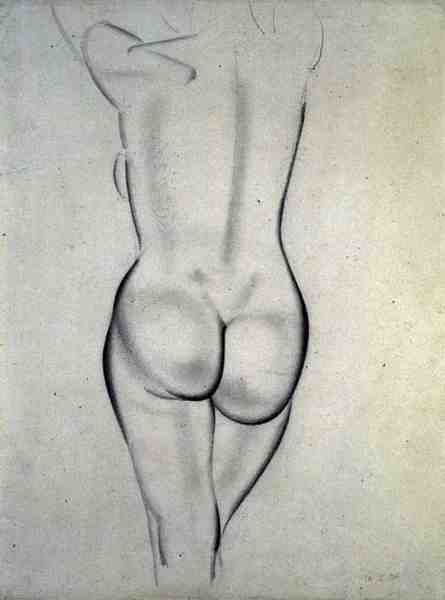 The Nude, 1936 (pencil on paper)  à Eric Gill