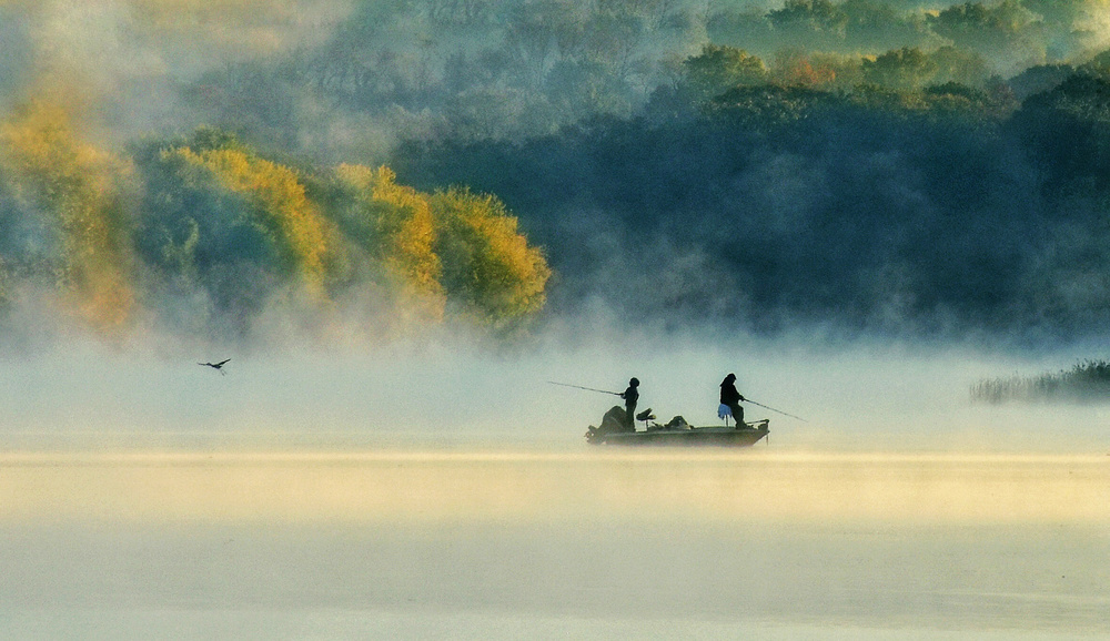 Morning fishing à Eric Zhang