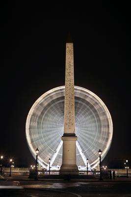 Riesenrad auf dem Place de la Concorde