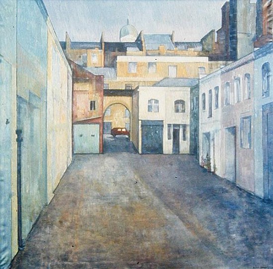 Petersham Place, South Kensington, 1981 (oil on canvas)  à Erin  Townsend