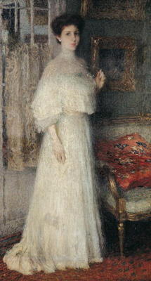 Portrait of Madame Masson (oil on canvas) à Ernest-Joseph Laurent