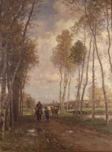 Valley of the Somme à Ernest Albert Waterlow