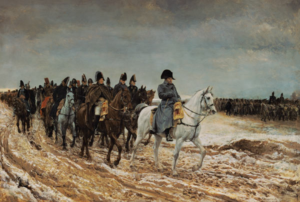 Campagne de France, 1814 à Ernest Meissonier
