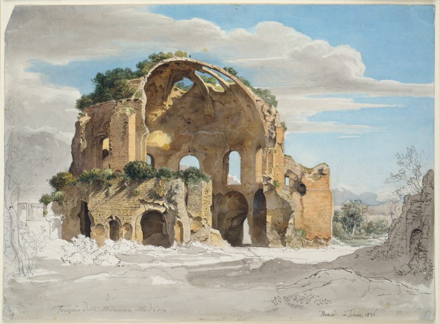 Tempel der Minerva Medica in Rom à Ernst Fries