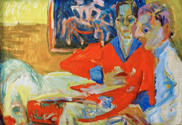 Café du matin à Ernst Ludwig Kirchner