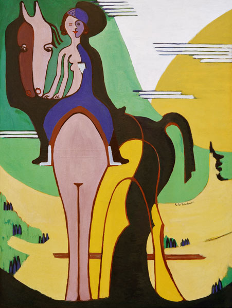 Amazone à Ernst Ludwig Kirchner