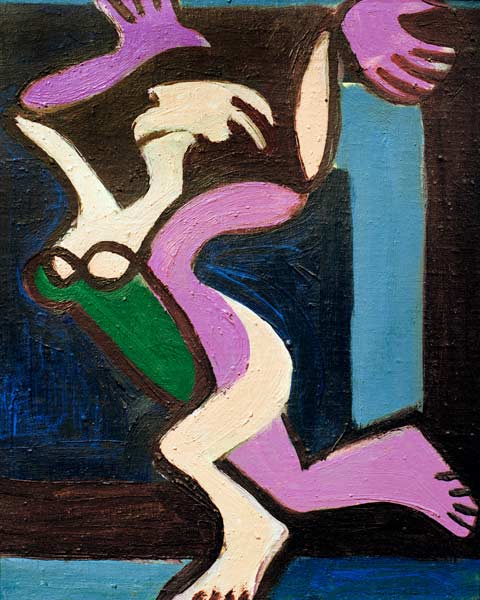 Dancing Nude à Ernst Ludwig Kirchner