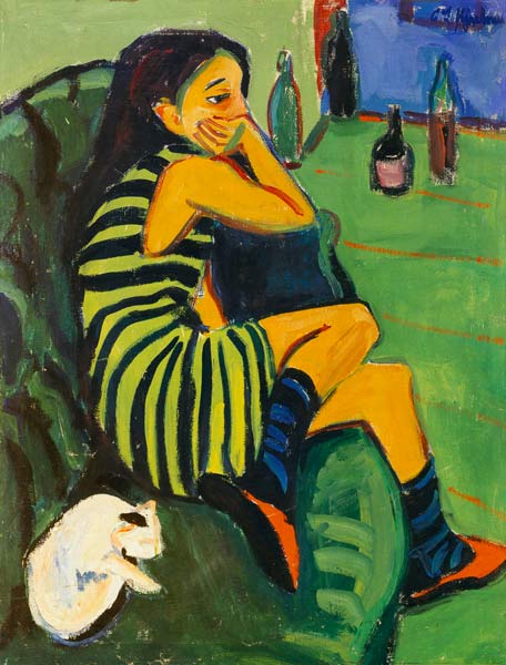 L'artiste à Ernst Ludwig Kirchner
