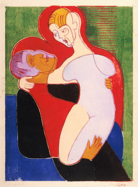 Amants à Ernst Ludwig Kirchner