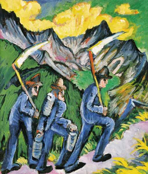 Alpins à Ernst Ludwig Kirchner