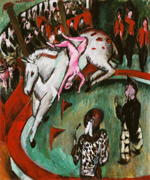 Zirkusreiterin à Ernst Ludwig Kirchner