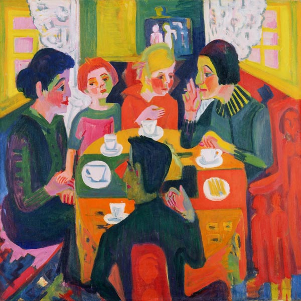 Kaffeetisch à Ernst Ludwig Kirchner
