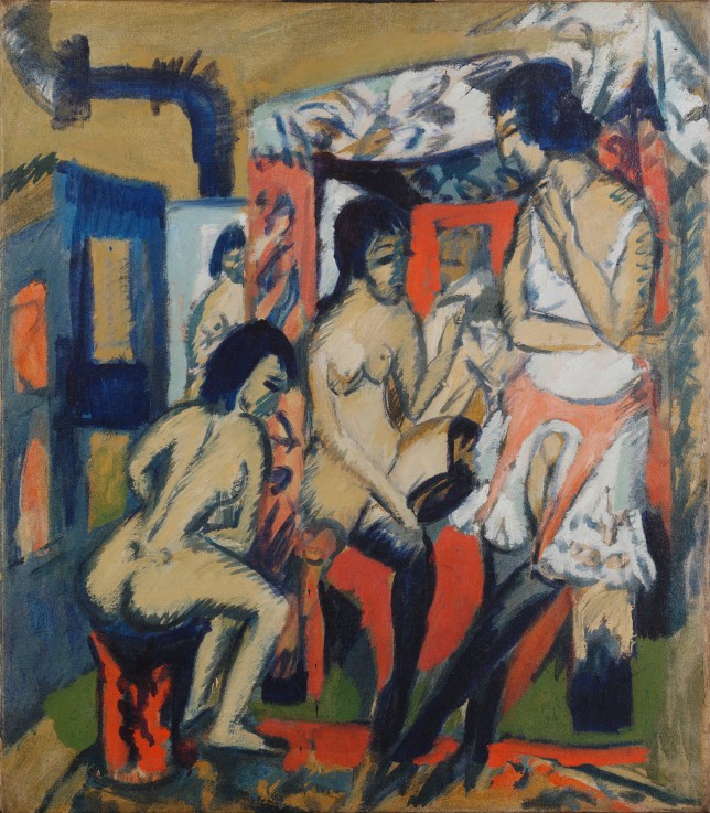 Nudes in Studio à Ernst Ludwig Kirchner