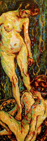Groupe de nus II à Ernst Ludwig Kirchner