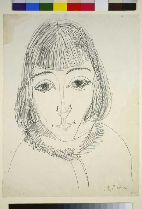 Bildnis Erna à Ernst Ludwig Kirchner