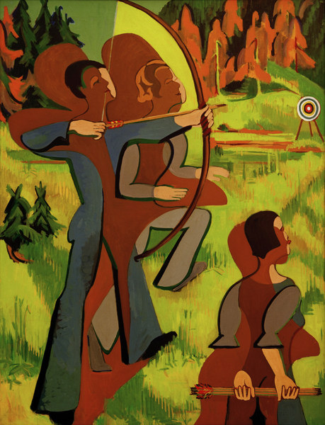 Archers à Ernst Ludwig Kirchner