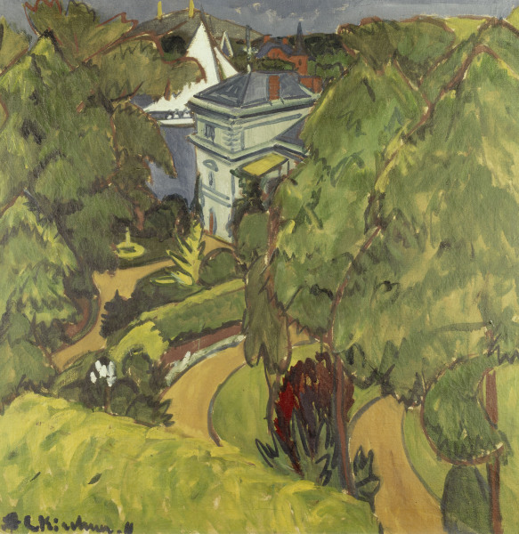 Landscape à Ernst Ludwig Kirchner