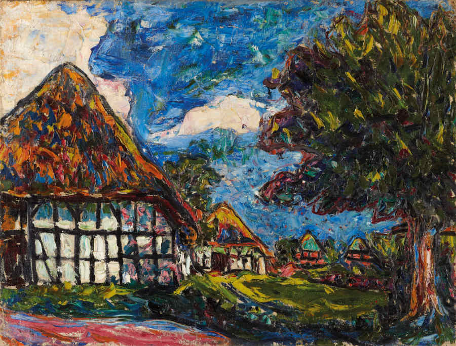 Fehmarn Houses à Ernst Ludwig Kirchner
