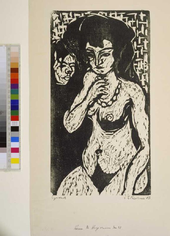 Mädchenakt à Ernst Ludwig Kirchner