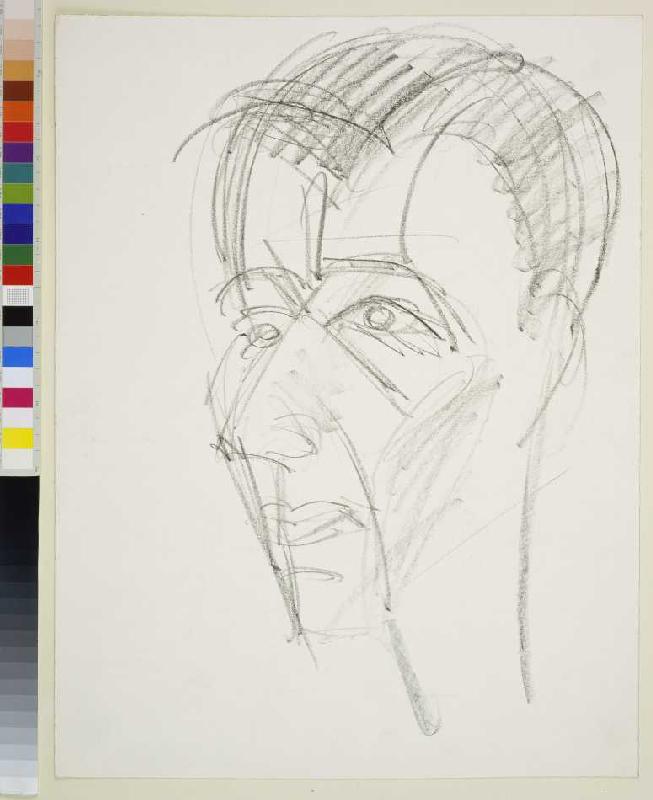 Selbstbildnis à Ernst Ludwig Kirchner