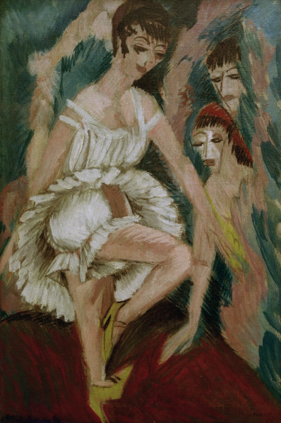 Danseuse à Ernst Ludwig Kirchner