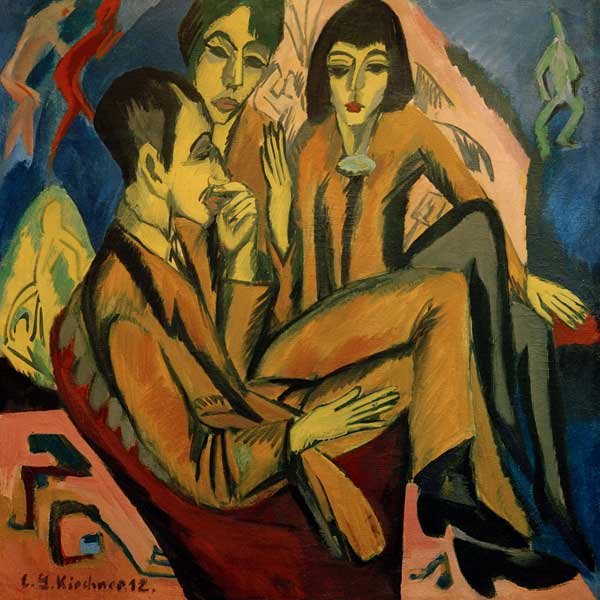 Conversation among artists à Ernst Ludwig Kirchner