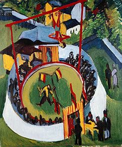 Le cirque de migration. à Ernst Ludwig Kirchner