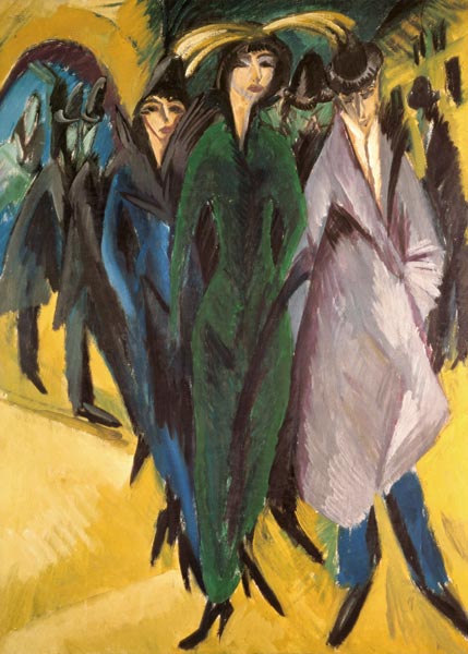 Women on the Street à Ernst Ludwig Kirchner