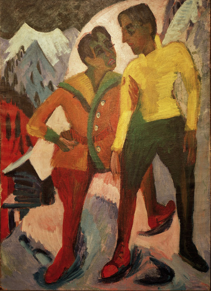 Les frères Mardersteig à Ernst Ludwig Kirchner