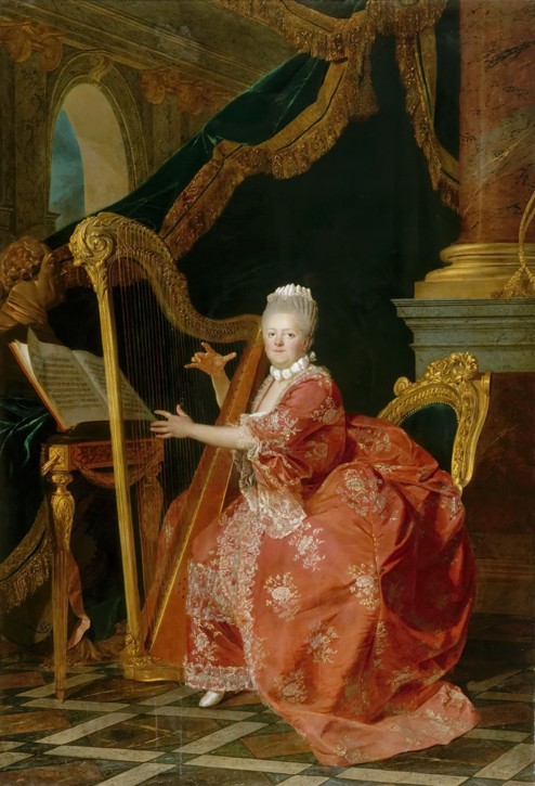 Marie Louise Thérèse Victoire of France (1733-1799) à Etienne Aubry
