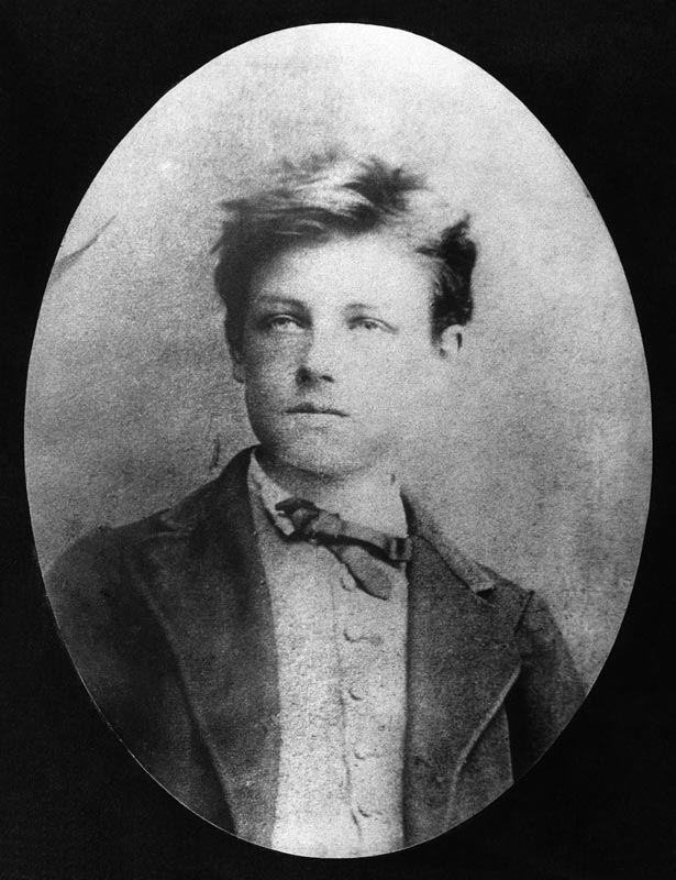 Portrait of Arthur Rimbaud (1854-91), c.1870 (b/w photo)  à Etienne Carjat