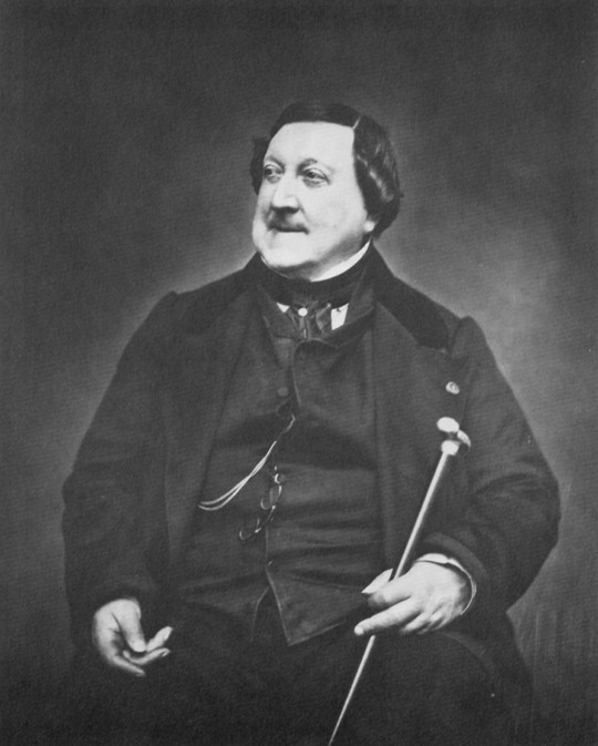 Portrait of Gioachino Rossini (1792-1868) à Etienne Carjat