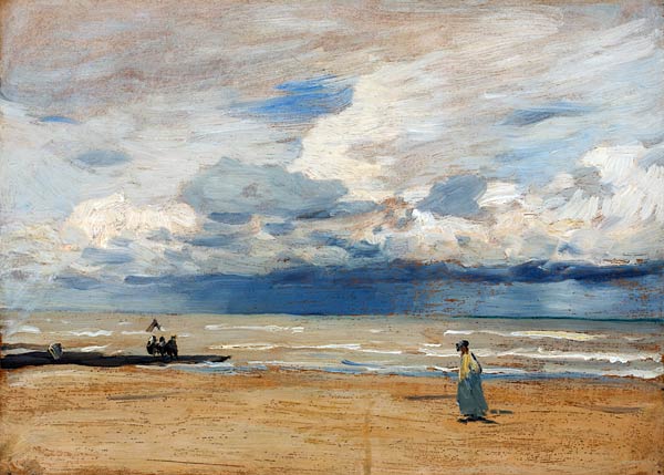 Meeresstrand. à Eugen Dücker