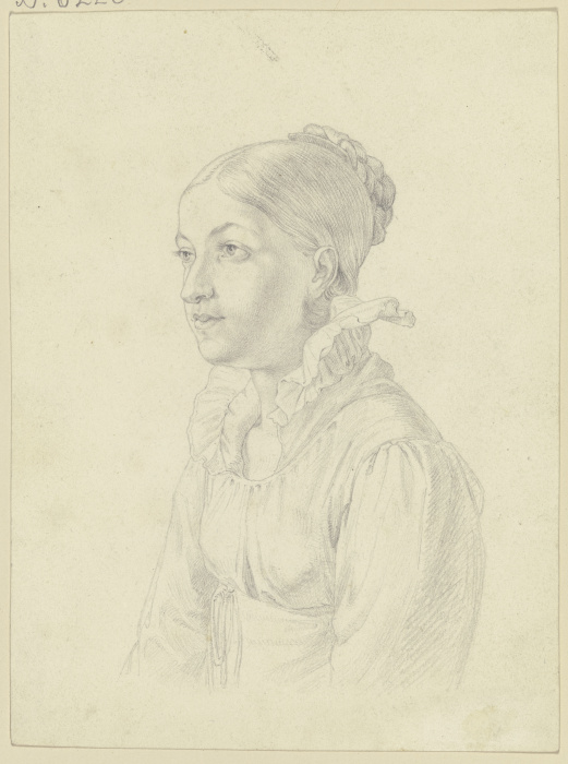 Portrait of a lady à Eugen Eduard Schäffer