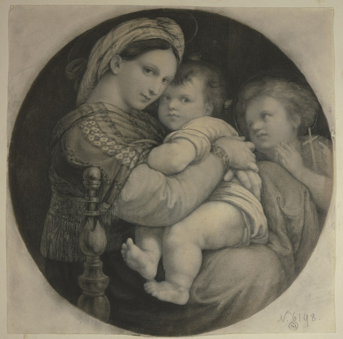 Raffaels Madonna della Seggiola à Eugen Eduard Schäffer
