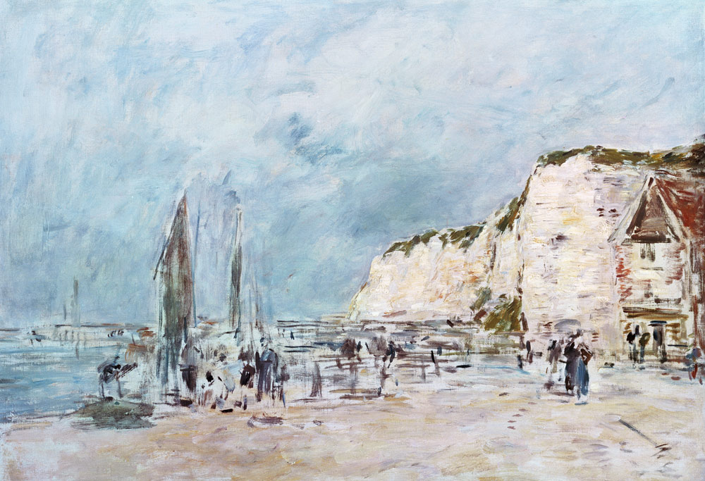 The Cliffs at Dieppe and the ''Petit Paris'' à Eugène Boudin