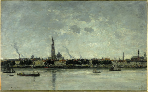 Antwerp à Eugène Boudin