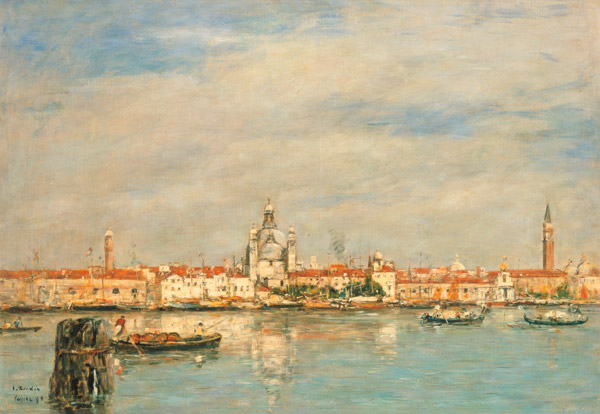 vue de Venise à Eugène Boudin
