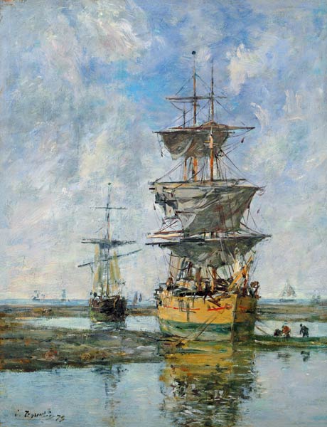 The Large Ship à Eugène Boudin