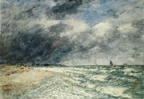 Gusty Weather over the Sea, Deauville