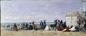 Der Strand in Trouville