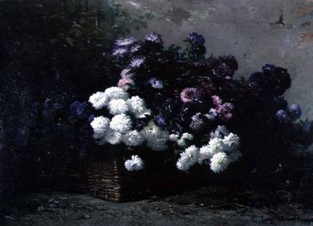 The Basket of Flowers à Eugene Claude