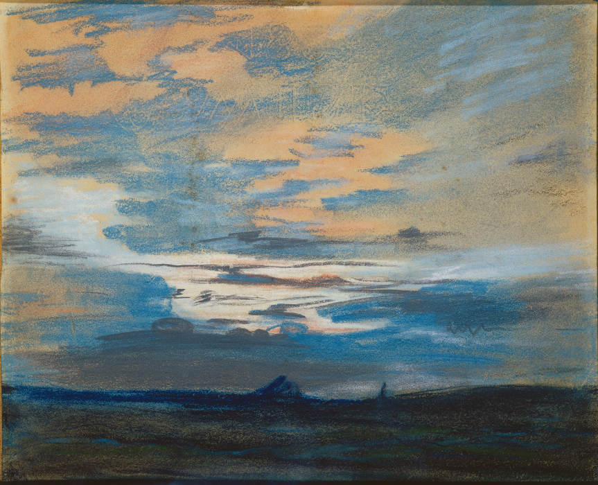 Sunset à Eugène Delacroix