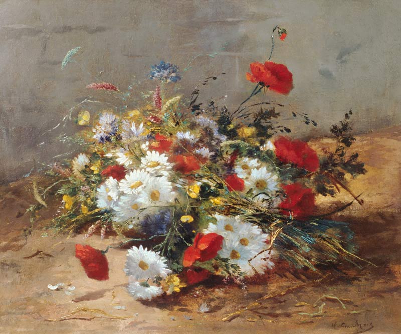 Flower Study à Eugene Henri Cauchois