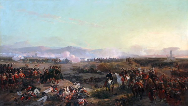 The Battle of the Alma on September 20, 1854 à Eugène Louis Lami