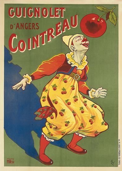 Advertising poster for Guignolet's Cointreau à Eugene Oge