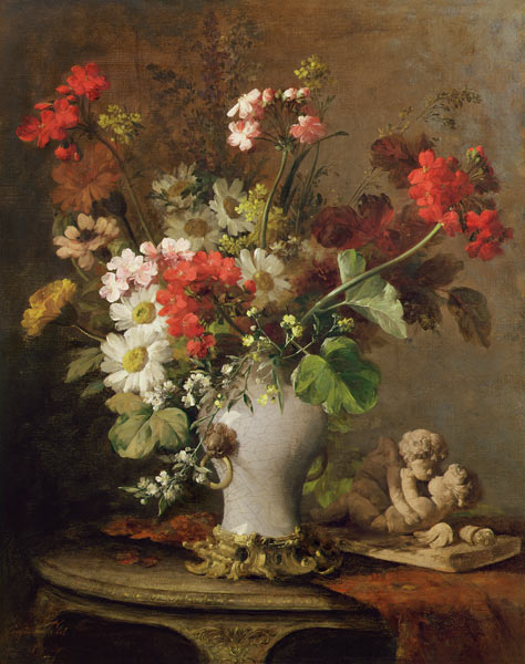 Summer Flowers in a Vase à Eugene Petit