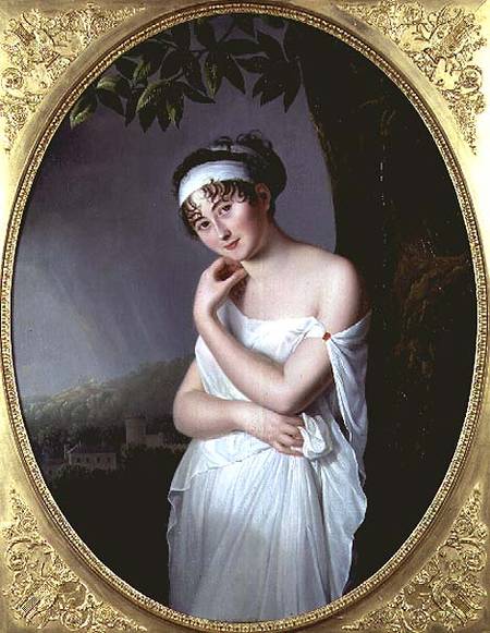Portrait of Madame Recamier (1777-1849) à Eulalie Morin