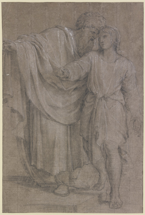 Jakob mit seinem Sohn Joseph à Eustache Le Sueur