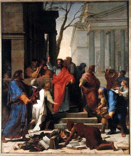Le Sermon de Saint Paul à Ephèse à Eustache Le Sueur